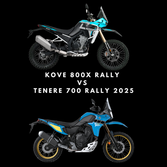 Kove 800X Rally vs Tenere 700 Rally 2025 – porównujemy modele